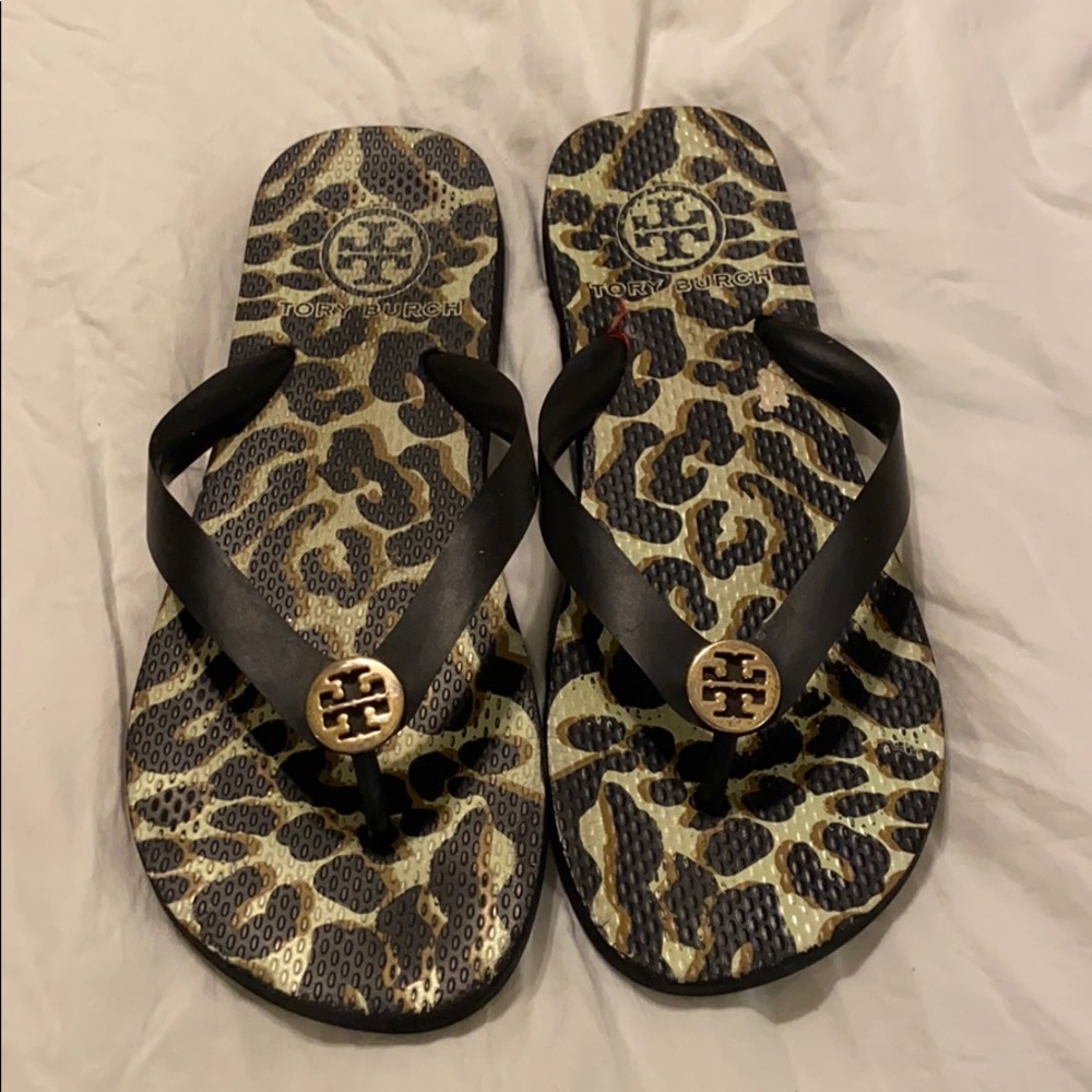 Tori burch flip flops 5.5